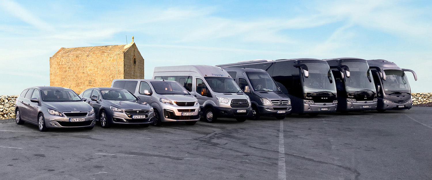 minibuses and coaches